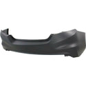 2012-2013 Honda Civic Rear Bumper Cover, Upper, Primed, 2.4l ., Coupe-Capa.
