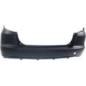 2009-2014 Honda Fit Rear Bumper Cover, Primed, Exc EV Model - CAPA.
