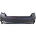 2015-2016 Hyundai Sonata Rear Bumper Cover, Upper, w/o Rear Object Sensor.
