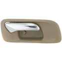 1998-2002 Honda Accord Front Door Handle RH, Inside Lever + Beige Housing.
