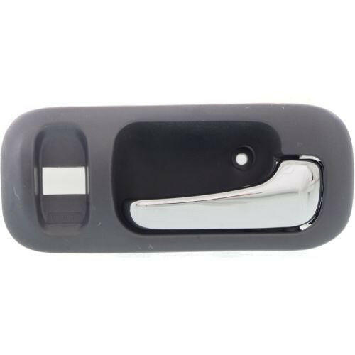 1997-2001 Honda CR-V Front Door Handle RH Lvr+gray Bezel, w/Lock Hole.