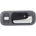 1997-2001 Honda CR-V Front Door Handle RH Lvr+gray Bezel, w/Lock Hole.