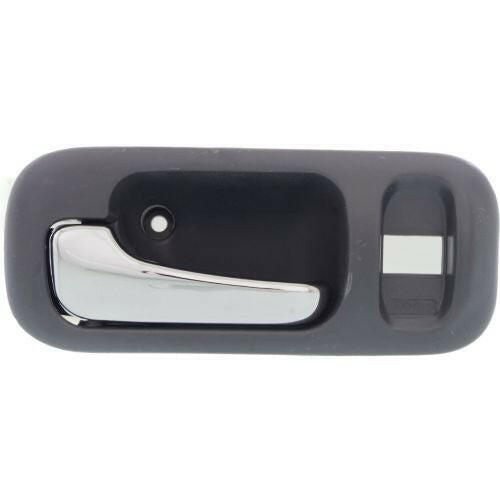 1997-2001 Honda CR-V Front Door Handle LH Lvr+gray Bezel, w/Lock Hole.