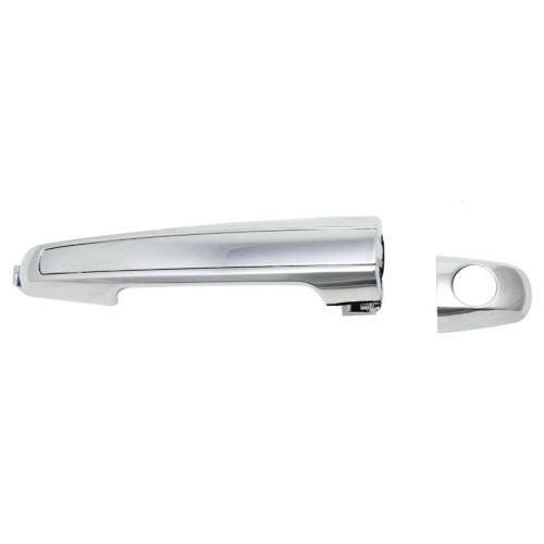 2006-2010 Hyundai Sonata Front Door Handle LH, Outside, All Chrome, w/Keyhole.