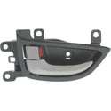 2011-2013 Hyundai Elantra Front Door Handle LH, Gray Lever/Hsg., Sedan.