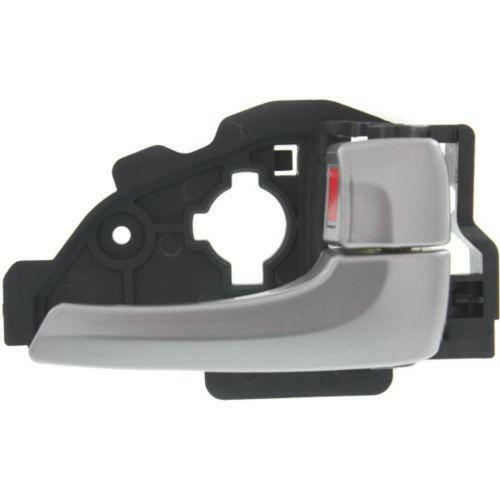 2010-2015 Hyundai Tucson Front Door Handle RH, Inside, Silver, Plastic.
