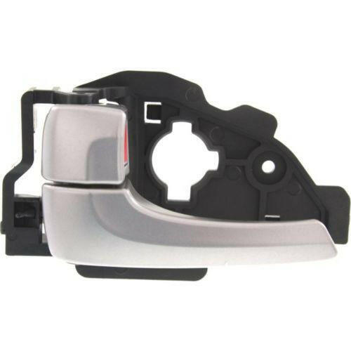 2010-2015 Hyundai Tucson Front Door Handle LH, Inside, Silver, Plastic.