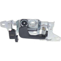 1992-1995 Honda Civic Front Door Handle RH, Blue+metal, Usa Type, Cpe/.