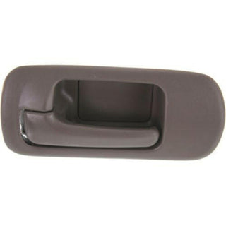 2001-2002 Honda Civic Front Door Handle LH, Brown -darker, w/o Hole.