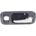 1997-2001 Honda CR-V Front Door Handle RH, Chrome Lever+deep Gray Hsg..