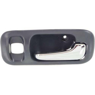 1997-2001 Honda CR-V Front Door Handle RH, Chrome Lever+deep Gray Hsg..