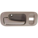 1997-2001 Honda CR-V Front Door Handle LH, Inside, Beige, Plastic.