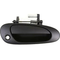 2002-2005 Honda Civic Front Door Handle RH, Outside, Smooth Black.