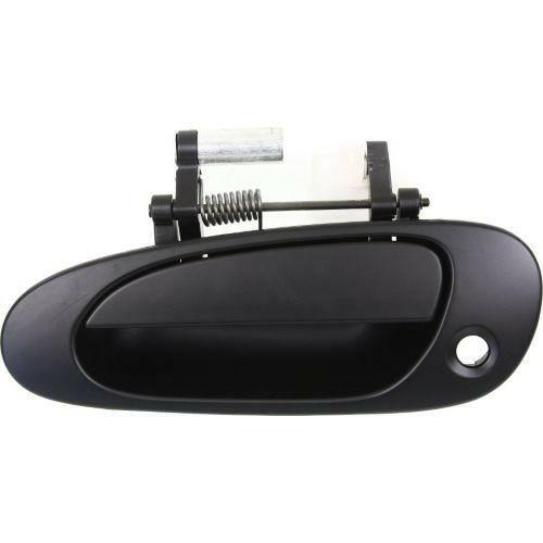 2002-2005 Honda Civic Front Door Handle LH, Outside, Smooth Black.