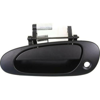 2002-2005 Honda Civic Front Door Handle LH, Outside, Smooth Black.