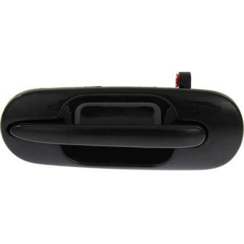 1997-2001 Honda CR-V Rear Door Handle LH, Outside, Black, W/o Keyhole.