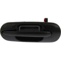 1997-2001 Honda CR-V Rear Door Handle LH, Outside, Black, W/o Keyhole.