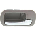 2001-2002 Honda Civic Rear Door Handle RH Lvr+brown Housing, Sedan.
