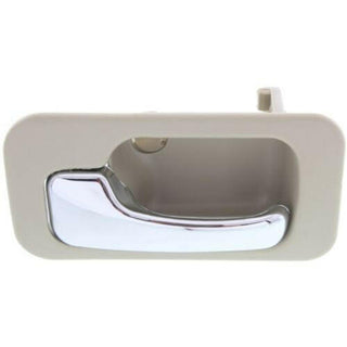 1990-1993 Honda Accord Rear Door Handle LH Lever+beige Hsg., Sedan.