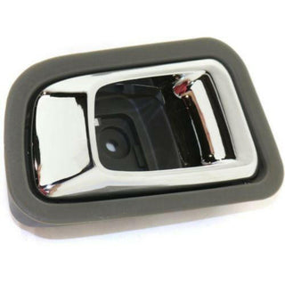 2003-2008 Honda Pilot Rear Door Handle RH, Inside, Chrome+gray, Plastic.