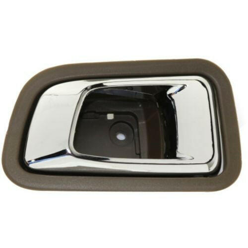 2003-2008 Honda Pilot Rear Door Handle RH, Inside, Chrome+saddle (brown).