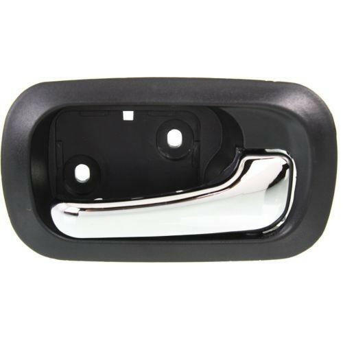 2002-2006 Honda CR-V Rear Door Handle RH, Chrome Lever/Black Housing.