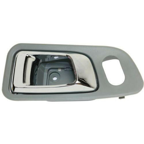 2003-2008 Honda Pilot Front Door Handle LH, Inside, Chrome+green, Plastic.