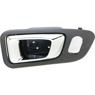 2003-2008 Honda Pilot Front Door Handle RH, Inside, Chrome+fern, Plastic.