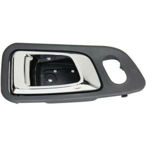 2003-2008 Honda Pilot Front Door Handle LH, Inside, Chrome+fern, Plastic.