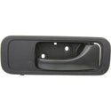2003-2011 Honda Element Front Door Handle RH, Inside, Black, W/o Hole.