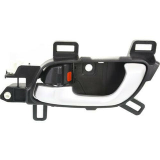 2012-2015 Honda Civic Front Door Handle LH, Silver Lever+black Housing.