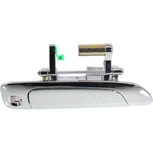 2001-2005 Honda Civic Front Door Handle RH, Outside, All Chrome, w/Keyhole, Sedan.