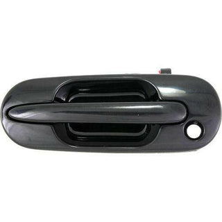 1997-2001 Honda CR-V Front Door Handle LH, Outside, Black, W/ Keyhole.