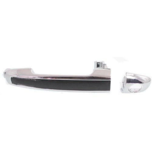 2006-2010 Hyundai Sonata Front Door Handle LH, Chrome, w/Black Insert,.