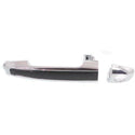 2006-2010 Hyundai Sonata Front Door Handle LH, Chrome, w/Black Insert,.