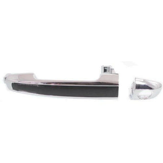 2006-2010 Hyundai Sonata Front Door Handle LH, Chrome, w/Black Insert,.