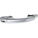 2005-2009 Hyundai Tucson Front Door Handle RH, Outside, All Chrome, w/Keyhole.
