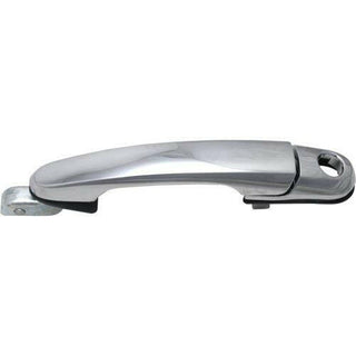2005-2009 Hyundai Tucson Front Door Handle LH, Outside, All Chrome, w/Keyhole.