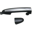 2007-2012 Hyundai Santa Fe Front Door Handle RH, w/Chrome Insert, w/o Keyhole.
