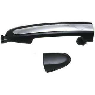 2007-2012 Hyundai Santa Fe Front Door Handle RH, w/Chrome Insert, w/o Keyhole.