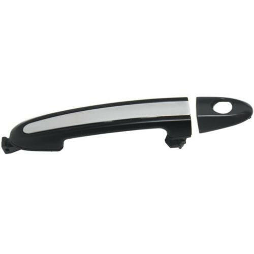 2007-2012 Hyundai Santa Fe Front Door Handle LH, w/Chrome Insert, w/Keyhole.