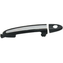 2007-2012 Hyundai Santa Fe Front Door Handle LH, w/Chrome Insert, w/Keyhole.