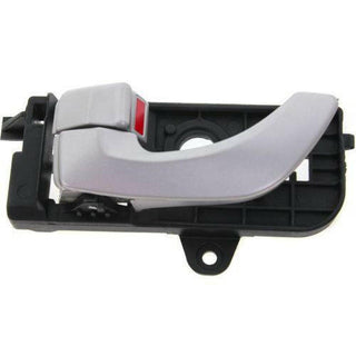 2006-2007 Hyundai Sonata Front Door Handle LH, Inside, Painted Silver.