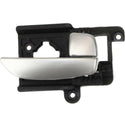 2007-2010 Hyundai Elantra Front Door Handle RH, Painted Silver Lever, Sedan.