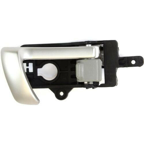 2007 Hyundai Santa Fe Front Door Handle RH, Silver-lever/gray-knob.