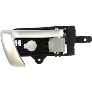 2007 Hyundai Santa Fe Front Door Handle RH, Silver-lever/gray-knob.