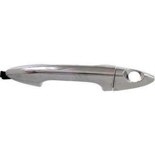 2012-2016 Hyundai Accent Front Door Handle LH, Chrome, Sedan/hatchback.
