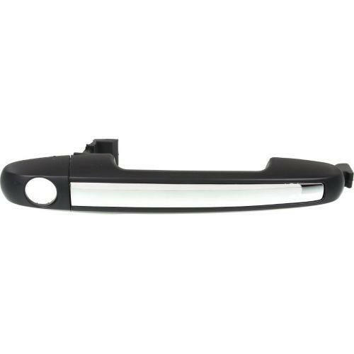 2006-2010 Hyundai Sonata Front Door Handle LH, Black, w/Chrome Insert,.
