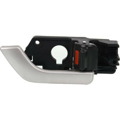 2003-2008 Hyundai Tiburon Front Door Handle RH, Silver Lever+black Knob.