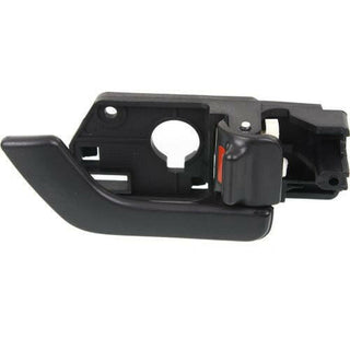 2003-2008 Hyundai Tiburon Front Door Handle RH, Black, w/o Metal grain.